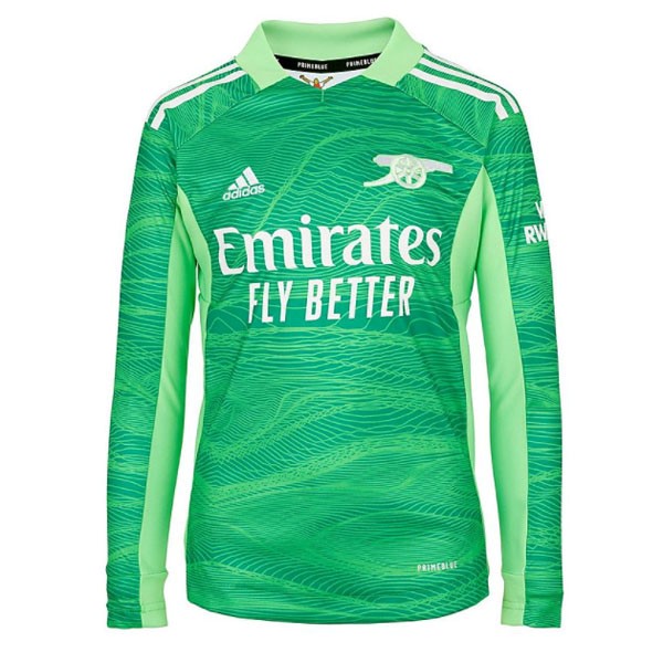 Tailandia Camiseta Arsenal Portero ML 2021/22 Verde